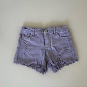 Tractr Girls Distressed Jean Shorts size 8